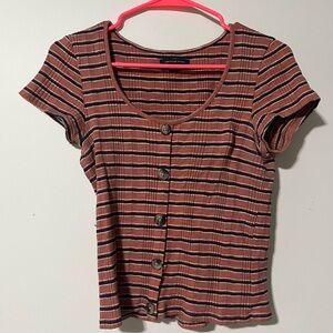 American Eagle button front shirt